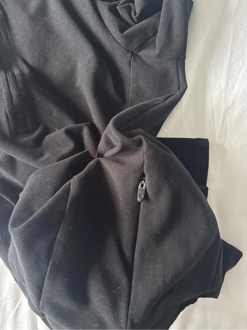 Alo Yoga Alosoft 1/2 Zip Rapid Pullover in Black
